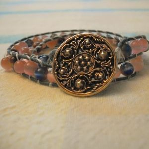Handmade wrap bracelet